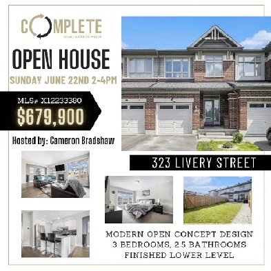 OPEN HOUSE SUNDAY JUNE 22ND 2-4PM! 3 Bed, 2.5 Bath Stittsville Image# 4