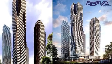 Brand New 1 Bed   Den Condo in | 2 Full Baths | 53rd Floor Views Image# 4