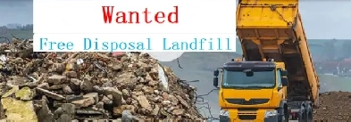 wanted free construction debris materials for landfilling Image# 1