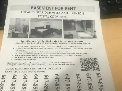 BASEMENT ROOM RENT Image# 1