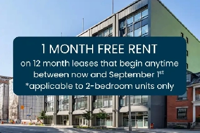 1 Month Free Rent - Spacious 2-Bedroom Apartment at 170 Metcalfe Image# 13