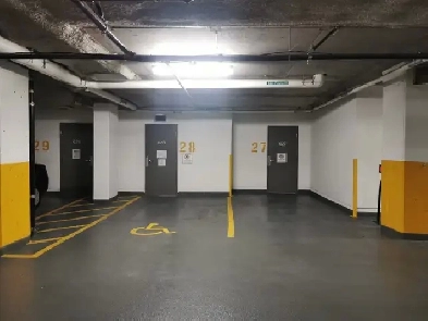 Downtown Indoor Parking at Drummond Condo for Rent Image# 2