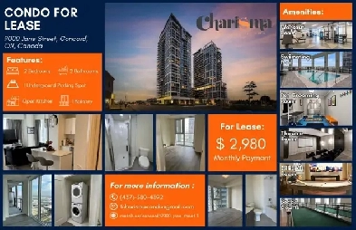 2 BED, 2 Bath, PARKING, PET FRIENDLY,Amenities, INTERNET$2,980 Image# 6