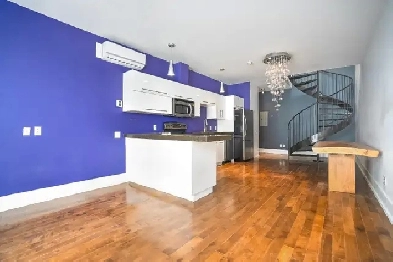 sunny clean and bright 3.5 for rent in metro charlevoix Image# 3
