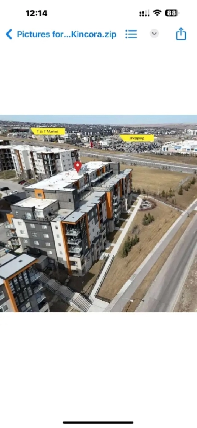 One bedroom apartment with underground parking Image# 4