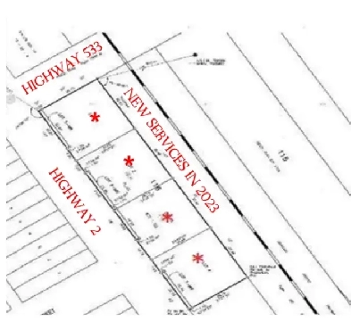 Commercial Land For Sale Highway 2 Frontage in Nanton Image# 1