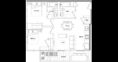 Concord Canada House | 2 Bed 2 Bath | Mid Floor | $799,990 Image# 1