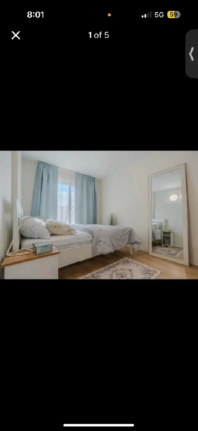 Private Furnished Room for rent Image# 2