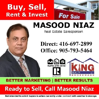 Buy, Sell,  and Rent Real Estate in GTA