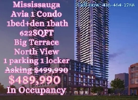 Square One Avia - Heart of Missi! 1 Bed 1 Bath for $489,990！ Image# 1