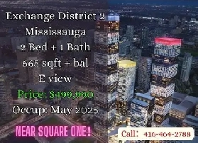 ️ Exchange District 2 | 2 Bed 1 Bath | East View | $499,990 Image# 1