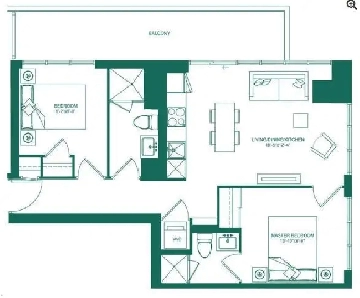 Charles at Church$699k | 2B2B High-Floor Corner Unit Assignment! Image# 1