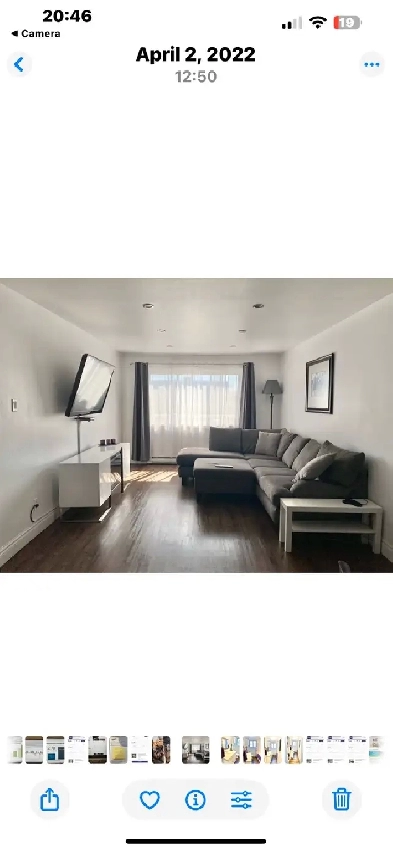 St lambert.  spacious, renovated 3 bedroom apt Image# 1