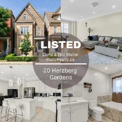 20 HERZBERG GARDENS - DETACHED TORONTO HOME W12247666 Image# 1
