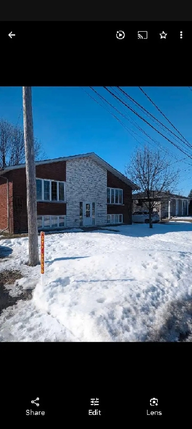 3 1/2 apartment for rent/à louer Image# 1