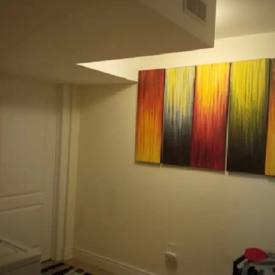 Two room basement  apartment for rent is available in August Image# 1
