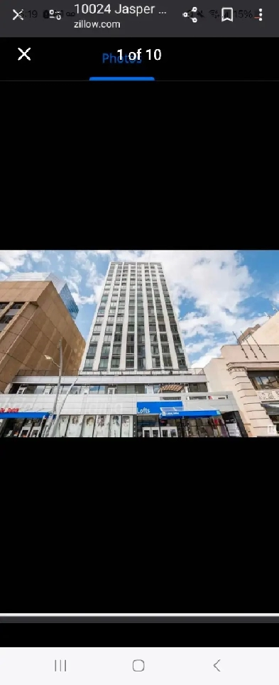 Beautiful downtown jasper ave renovated loft Image# 1