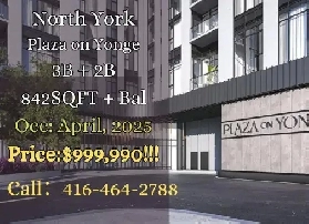 3-Bedroom Condo in North York for Sell, include 1 parking Image# 1
