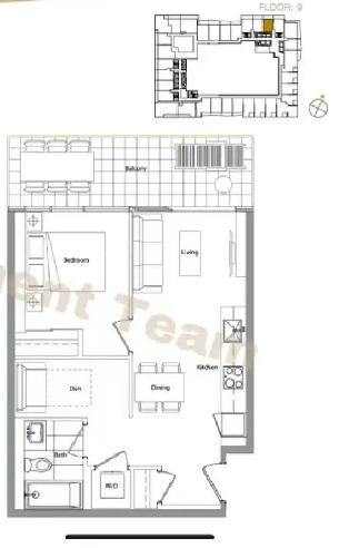 DT Toronto Canada House 1bed Den 550Sf $499K! Image# 2