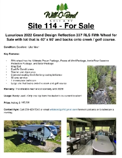 lot 114 @ Will-O-Bend Golf & RV Image# 7