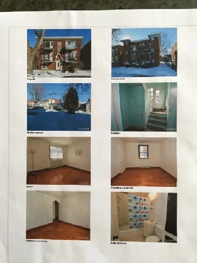 Large 3 1/2 FOR RENT 1350$ TOP FLOOR AVAILABLE JULY 1ST Image# 1