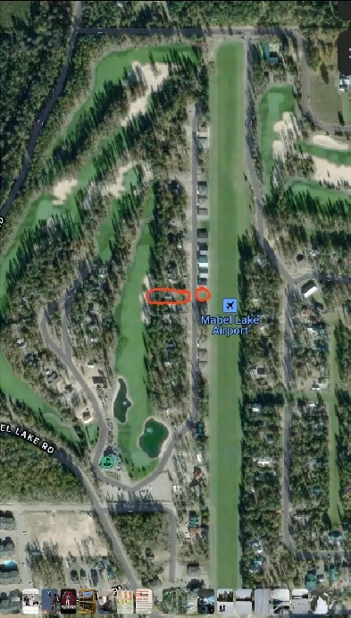 Lot for sale on the runway at Mabel Lake Resort. Image# 6
