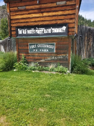 RV LOT FOR SALE:  located in Fort Greenwood Park in Greenwood BC Image# 3