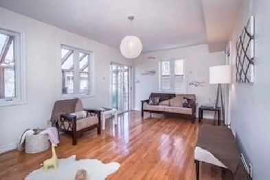 Dufferin & Eglinton House Loft Apt w MBR Living/Den/Kit Backyard Image# 10