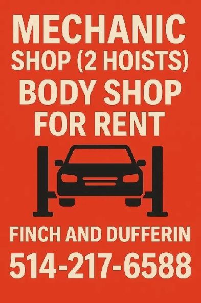 Mechabic shop(Hoist)/Body shop for rent Image# 2