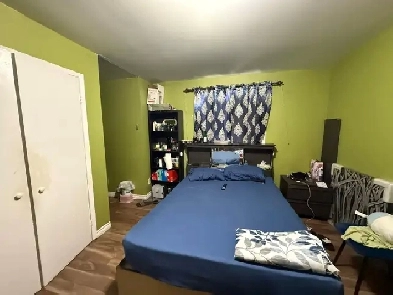 Master bedroom with attached washroom in Malton Image# 1