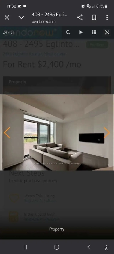 1 plus den condo immidiately available Image# 10