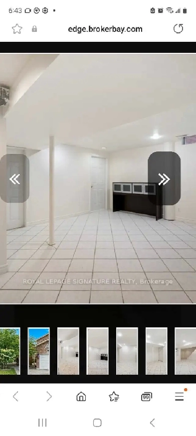 basment for rent Image# 1