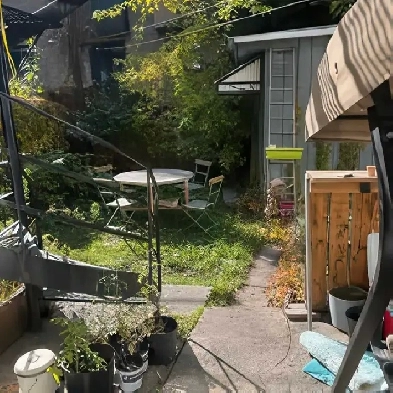Big bedroom downtown with garden Image# 4
