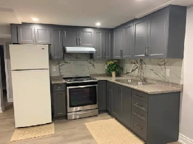 Brand new one bedroom & den (small room) basement apartment Image# 5