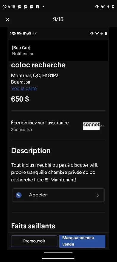 coloc recherche chambre privée 4 1/2 Image# 6