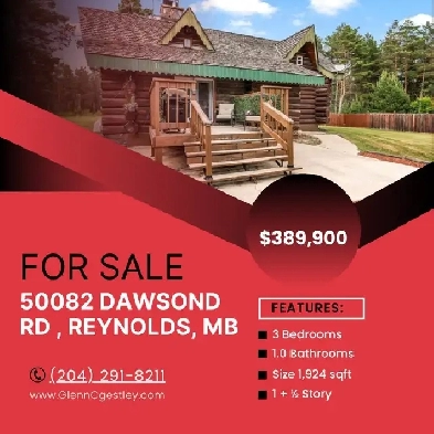 One-of-a-Kind Handcrafted Log Home Retreat Image# 1