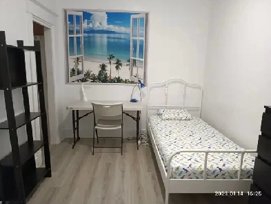 Room for rent, 1 min to metro , All included, FOR GIRL ONLY. Image# 3