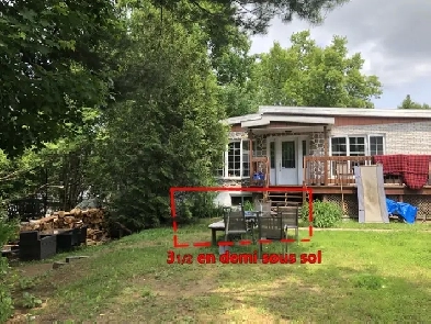3 et demi entierement rénové a louer a Sainte Adele Image# 1