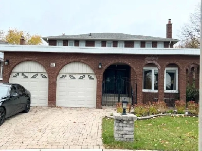 Spacious Detached 3-Bedroom Home for Rent in Scarborough Image# 1