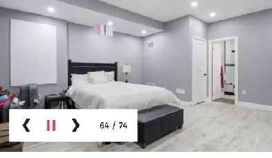 Room with separate washroom and separate entrance for rent. Image# 2