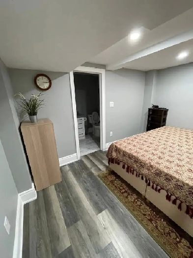 Furnished 1 Bedroom Basement for rent 407 & Mississauga Rd Image# 8
