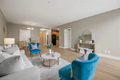 Modern Loft-Style 1 Bed | Juliette Balcony | Downtown Kitchener Image# 8