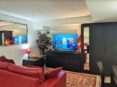 Stylish & Private 1-Bedroom Apartment in North York Image# 4