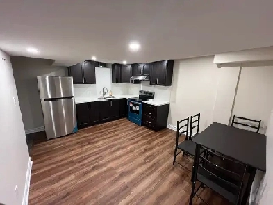 New 1 Bedroom Legal Basement -  Churchhill meadows - Erin mills Image# 2
