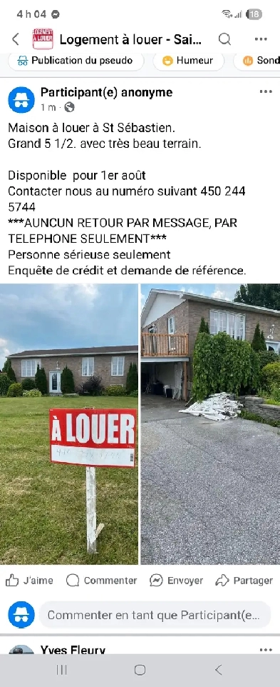 Maison à louer Image# 1