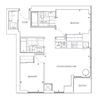 2 Bed 2 Bath Apartment Image# 1