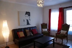 Plateau, appartement meublé, éclairé, wifi tout inclus : 1285 Image# 4