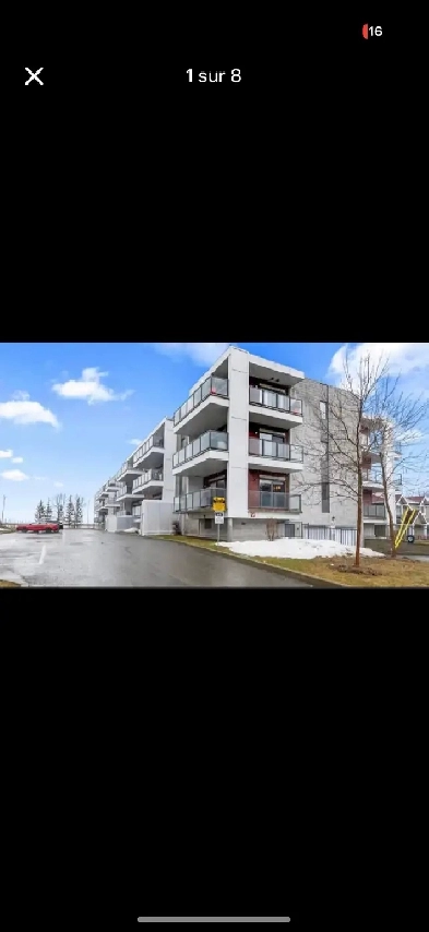 Appartment 3 1/2 à louer Image# 2