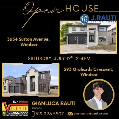 OPEN HOUSE SATURDAY JULY 12th 2-4pm 3654 Sutton Ave, Windsor ON Image# 1