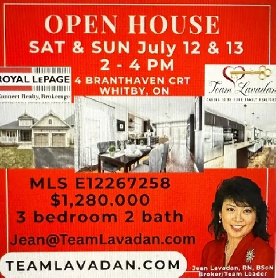Team Lavadan Open Houses in Brooklin, ON Image# 9
